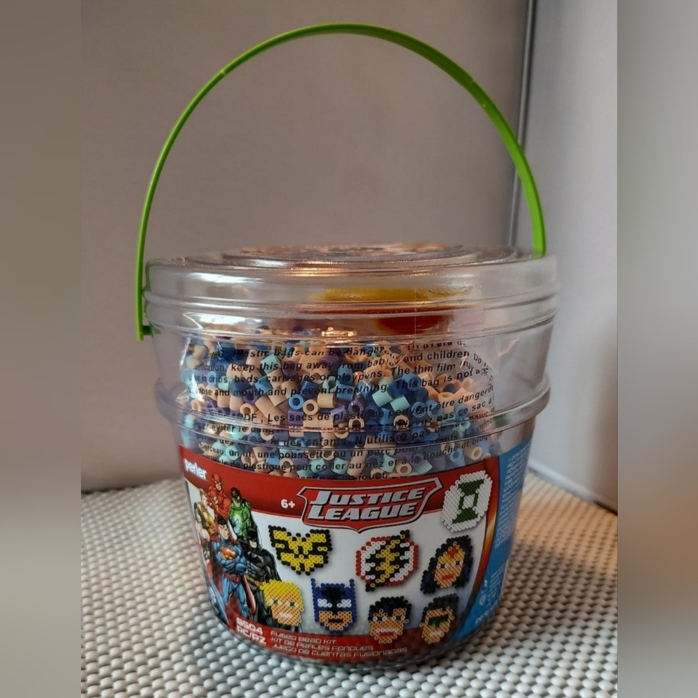 Justice League Perler Bead Kit NWT